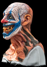 Load image into Gallery viewer, Ripface the Carnival Clown Silicone Mask &quot;Tattooed Flesh Skin&quot;
